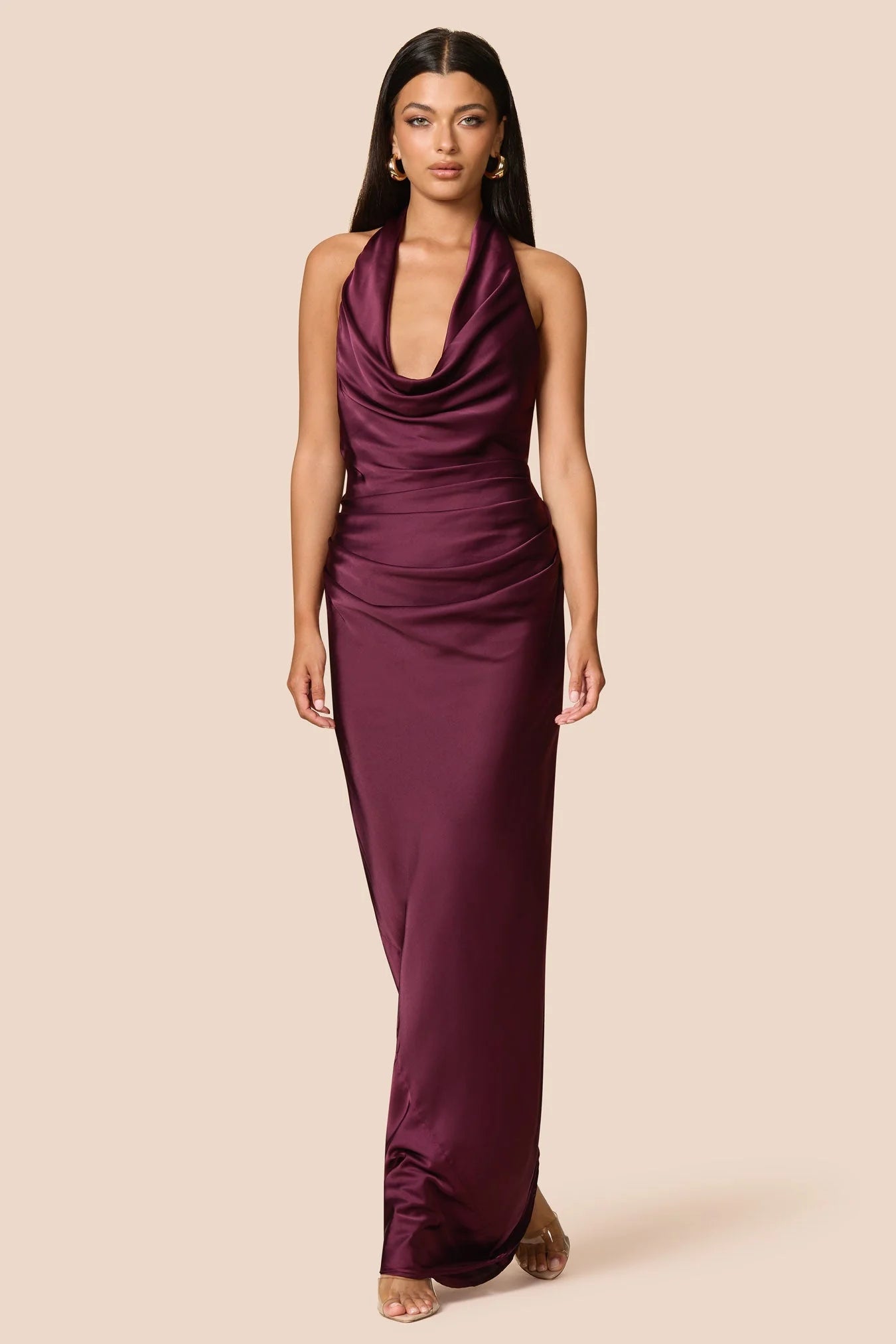 Penelope Drape Gown by Nookie
