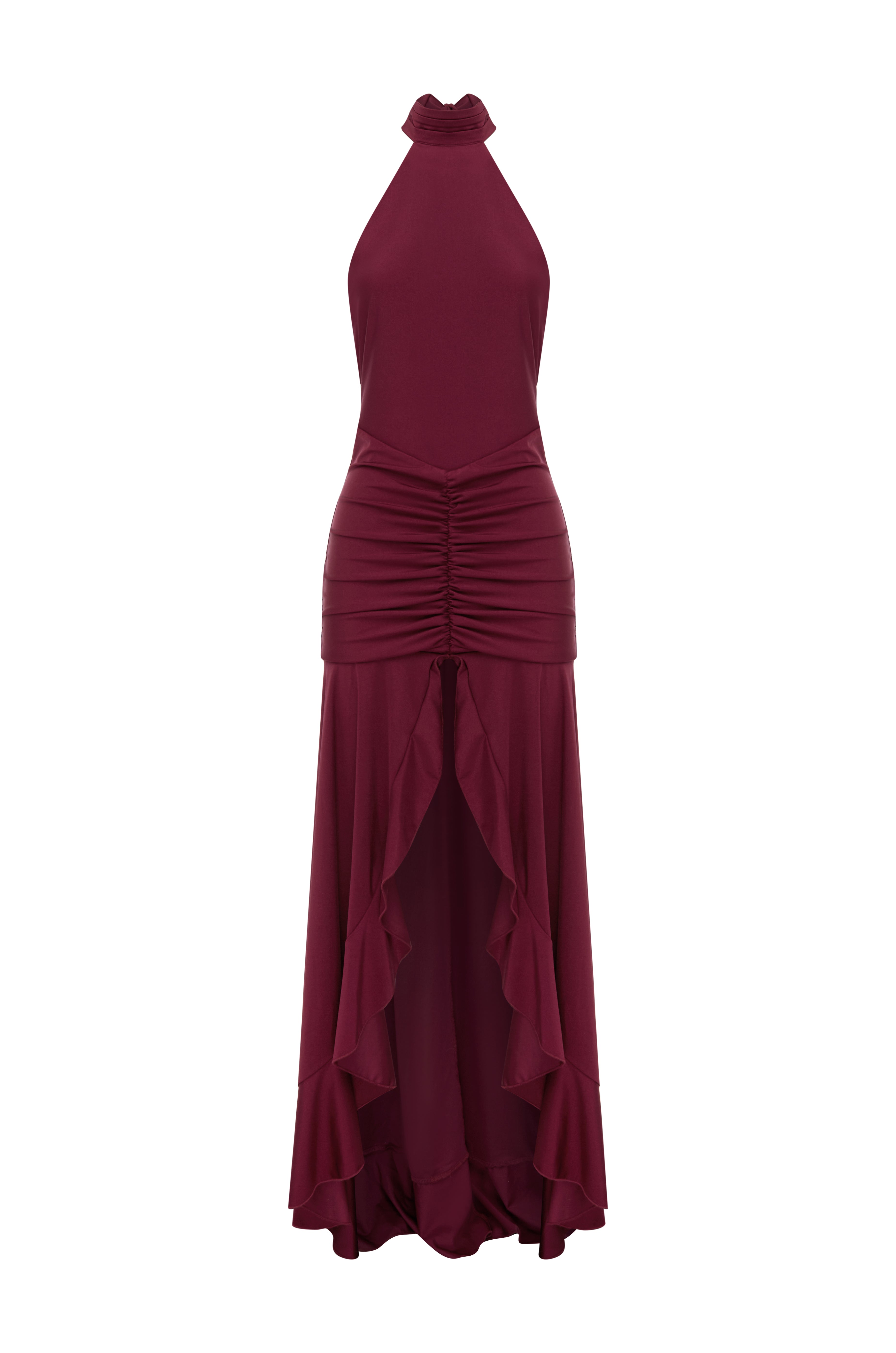 Zelma High Neck Maxi Dress