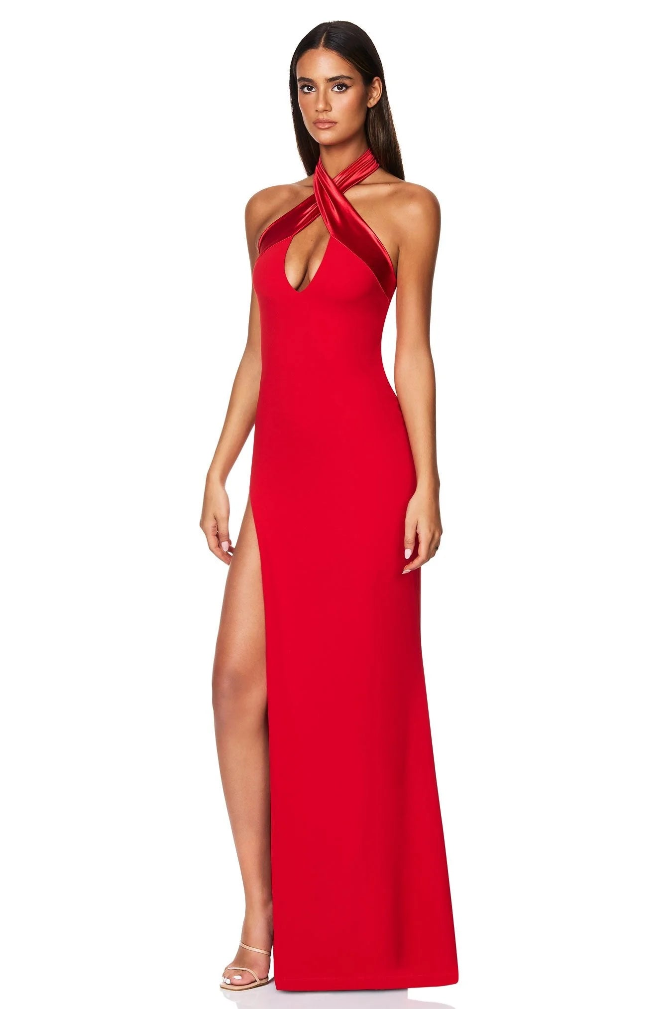 Renaissance Gown Red/Red / XL