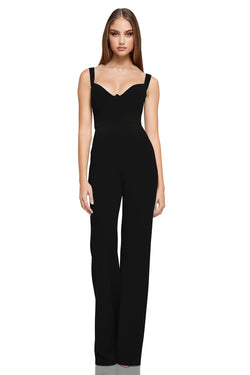 Romance Jumpsuit in Black by Nookie