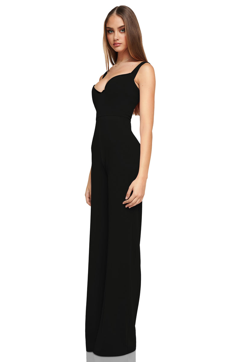 Romance Jumpsuit in Black by Nookie