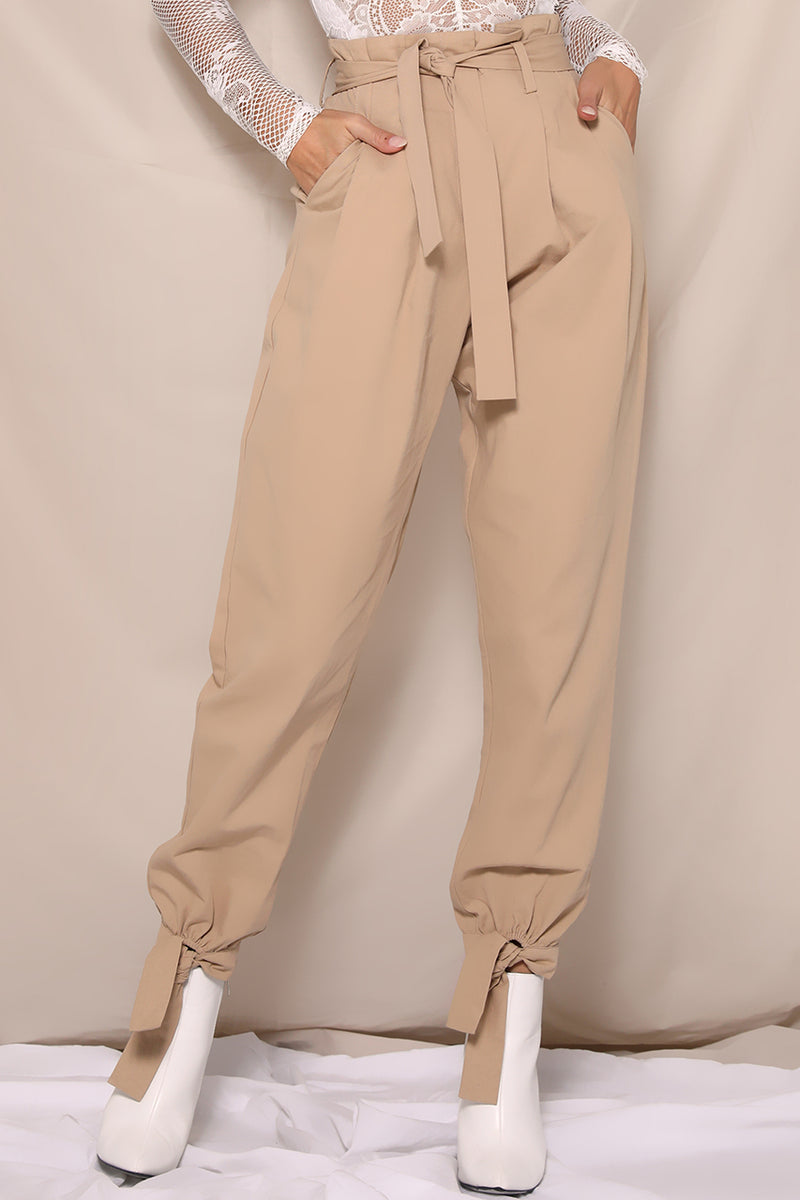 Work it Pants in Tan by Runaway the Label