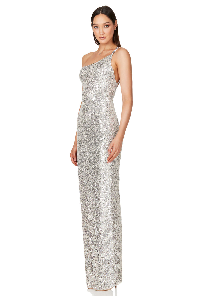 Liberty Gown | Silver | Dress | MADE in Australia by Nookie the Label