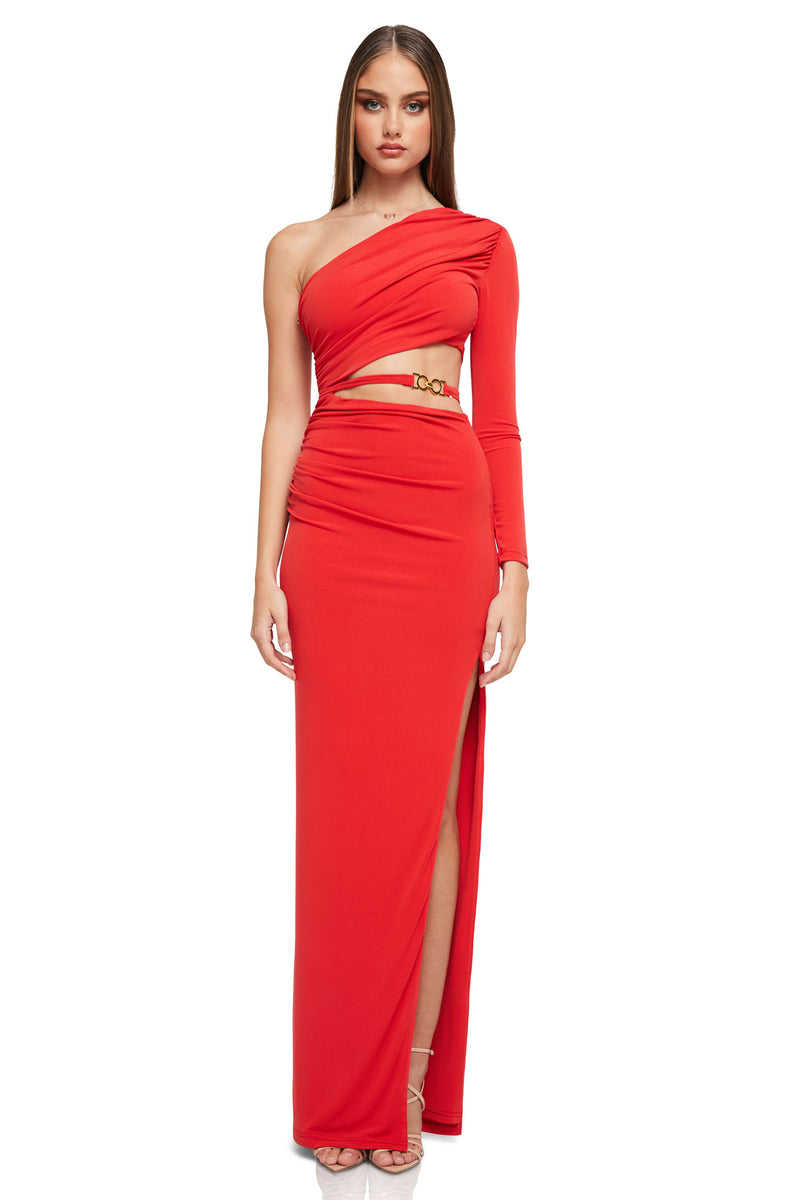 Fortune Gown in Red by Nookie